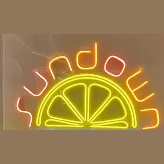Sundown Pub neon sign